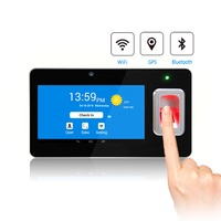Terminal de pointage biométrique Android avec lecteur d'empreintes digitales, RFID, carte et WIFI et GPS (GT168/ID/WIFI)