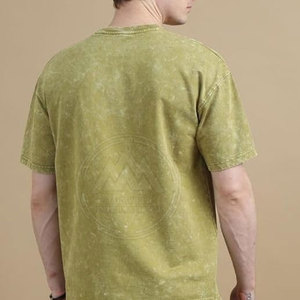 Made In Pakistan Men Acid Wash Camisetas Diseña tus propias camisetas transpirables de lavado ácido para hombres - Product Image 5