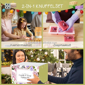 Kit per la realizzazione di <span class=keywords><strong>candele</strong></span> e sapone 2-in-1 per principianti completo Kit artigianale <span class=keywords><strong>fai</strong></span> <span class=keywords><strong>da</strong></span> <span class=keywords><strong>te</strong></span> per realizzare saponette fatte a mano e <span class=keywords><strong>candele</strong></span> <span class=keywords><strong>profumate</strong></span> - Product Image 5
