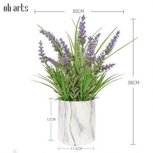 Oh Arts, Venta Directa de Fábrica, Lavanda Artificial, Flores Artificiales para Decoración Interior y Exterior - Product Image 2