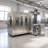 Machine de remplissage automatique de bouteilles en plastique pour eau minérale pure, ligne de production complète pour petites entreprises