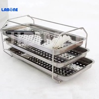 Autoclave de stérilisateur de vapeur de vide d'impulsion d'affichage à cristaux liquides de dessus de table de laboratoire TM-XD20D