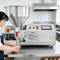 Machine de remplissage automatique à vitesse réglable, petite machine de distribution de boissons et de sauces