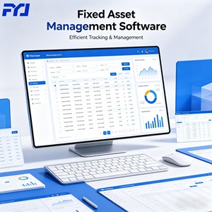 FYJ 자산 수명주기 관리 바코드 RFID 감가부가식계산 다부서 중앙 집중 자산 데이터 관리 - Product Image 1