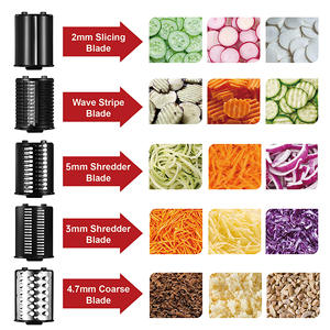 Accessoires de coupe pour légumes KitchenAid, ensemble de râpes et de coupe-légumes, accessoires de coupe-légumes KA - Product Image 2