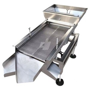 Équipement de tamisage pour poudre de terres rares avec élimination des impuretés magnétiques linéaires, écran vibrant de protection avec moteur - Product Image 1