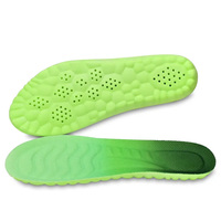 Semelles intérieures super douces en PU, confortables, anti-douleur, déodorantes, avec soutien de la voûte plantaire pour le sport et la course à pied, soin des pieds unisexe
