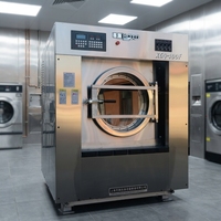 Lave-linge industriel professionnel grande capacité 50 kg pour hôtels et blanchisseries, idéal pour le nettoyage du linge.