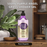 Gel Douche Hydratant à l'Essence de Herbe d'Ange Violette