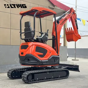 LTMG China EPA/EURO 5 Preço barato Mini Escavadeira de esteira pequena escavadeira nova ensacadora 2.5ton 3.5ton Mini Escavadeira