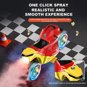 Motocicleta de Acrobacias RC 1:16 con Transformación de Ruedas - 11 Canales, Nuevo Producto, Función de Pulverización, Luces y Efectos Musicales - Product Image 5