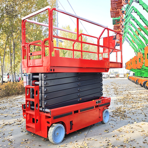 Fabrika Fiyatı 320KG <span class=keywords><strong>6m</strong></span> 8m 10m 12m 14m 16m 18m Paletli Mini Araç Kendinden Tahrikli Elektrikli Masa Hidrolik Makaslı Platform - Product Image 3