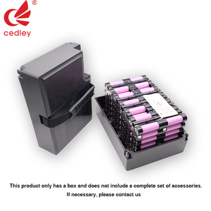 Cedley elektrikli bisiklet 72v/60v/48v/36v/12v boş araba lityum pil kutusu durumlarda elektrikli bisiklet bisiklet pil kutuları raflar - Product Image 5