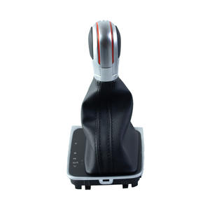 Pomo de palanca de cambios LED para Volkswagen Golf 7R, transmisión automática, diseño ergonómico de cuero, negro D-99-A - Product Image 3