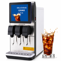 Distributeur de boissons gazeuses commercial OEM à 3 robinets, machine à faire des boissons gazeuses, cola, soda, pour snack-bar, épicerie