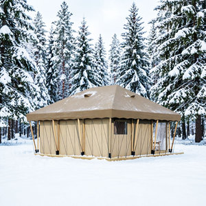 Premium Prefab Modular Homes Glamping <b>Tents</b> Luxury Waterproof Canvas Outdoor Hotel Resort <b>Tent</b> With Bathroom BS48 Our Product Is - Product Image 3