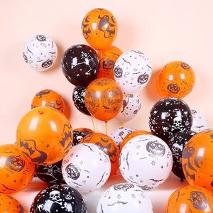 Set <span class=keywords><strong>di</strong></span> <span class=keywords><strong>Palloncini</strong></span> Decorativi per Halloween, Accessori per Feste con Stampe <span class=keywords><strong>di</strong></span> Pipistrelli e Fantasmi, <span class=keywords><strong>Palloncini</strong></span> in Lattice a Forma <span class=keywords><strong>di</strong></span> Zucca - Product Image 1