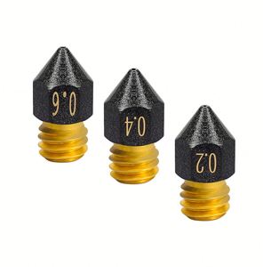Tête d'injecteur MK8 Volcano E3D plaquée PTFE 1,75 mm pour CR6 SE Ender3 <span class=keywords><strong>KP3S</strong></span> CR10, buses en laiton MK8 - Product Image 4