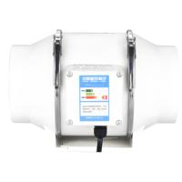 4Inch 220V Exhaust Home Silent Pipe Duct fan Bathroom Extractor Ventilation Kitchen Toilet Wall Air Clean Ventilator