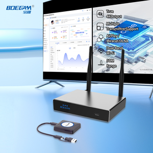 다중 장치 주조용 F21SU USB-C/A 송신기가 있는 BOEGAM 4K60Hz 무선 스크린 미러링 장치 - Product Image 1