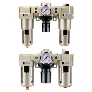 AC3000-03 Filtro Neumático FRL, 3 Unidades, Filtros de Aire, Reguladores, Lubricadores, Regulador de Presión de Aire en Línea, Nuevo - Product Image 6
