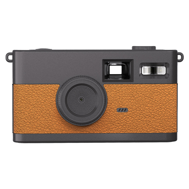 Vintage Easy to Use Screenless CMOS Digital Camera 8MP Photo 8 Mode Filters with LED Flash for Camping Party Photography As Gift