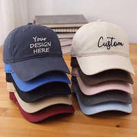 Casquettes de baseball en coton uni, 6 panneaux, logo personnalisé, plusieurs couleurs, non structurées, Gorras Personalizadas, Dad Hat