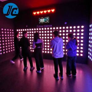 Kustom Interaktif LED Push peralatan permainan Playactivate interaktif PC bahan permainan ruang untuk bandara taman trampolin taman - Product Image 5