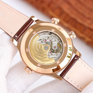 Montre élégante et luxueuse de la série marron de qualité 5A, avec un verre saphir, surface miroir, idéale pour les vacances, montre lumineuse - Product Image 4