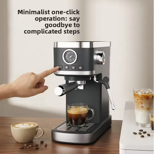 Cafetera Espresso Semiautomática Italiana Portátil en Oferta, de Acero Inoxidable 304 para Uso Doméstico, Capacidad de 6-10 Tazas, Eficiencia Energética - Product Image 2