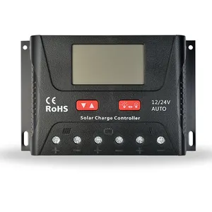 Srne năng lượng mặt trời hp2420 12V 24V 20A PWM năng lượng mặt trời CHARGE CONTROLLER PV hệ thống điều khiển cho pin axít chì