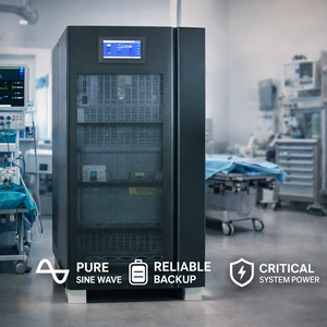 100kVA Three Phase Power Frequency Online <strong>UPS</strong> for Medical Applications Pure Sine Wave Reliable Critical Backup Power System - Product Image 1
