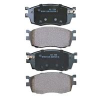Plaquettes de frein en céramique D1156 pour Hyundai I20 Kia Rio, Référence OE 581011GA00, SP1186, Pièces de frein avant de remplacement OEM silencieuses
