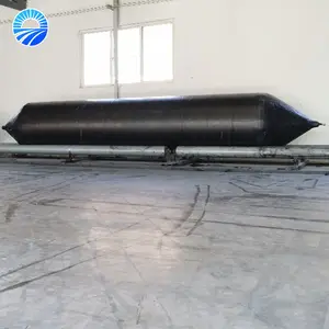 eco-friendly nature rubber high buoyancy floating pontoon, marine rubber airbags