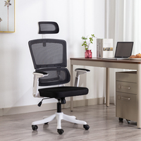 Fauteuil de bureau exécutif commercial moderne Youge Modèle 252, ergonomique, en maille, avec vérin à gaz 3 positions, accoudoirs fixes et assise souple – Vente en gros
