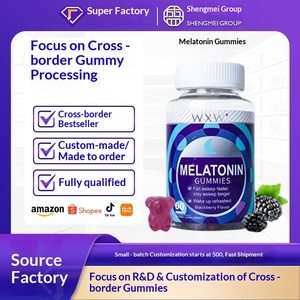 Gommose <span class=keywords><strong>per</strong></span> il Sonno alla Melatonina Transfrontaliere - Etichetta Privata Personalizzabile, Flacone da 60 Pezzi Senza Zucchero, Integratori <span class=keywords><strong>per</strong></span> la Salute - Product Image 5