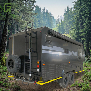 Australian Mini Outdoor Hybrid Off-Road Camper Caravan RV Autocaravanas para acampar Remolque de viaje de aluminio duradero - Product Image 2