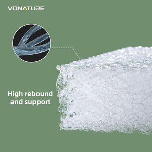 सबसे अच्छा कारखाना 4 डी एयरकोइल 3-गुना गद्दे आधुनिक डिजाइन 4 डी एयरकोइल टॉपर सांस लेने योग्य पॉलिमर पॉई फाइबर - Product Image 2