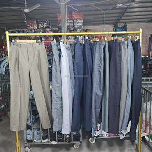 <span class=keywords><strong>เสื้อผ้า</strong></span>มือสองขายส่งแบบยกกระสอบสำหรับผู้ชาย กางเกงผสม ชุดลำลอง ชุดทางการ ขายส่งจำนวนมาก - Product Image 1