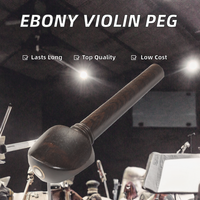 High Quality Ebony Violin Pegs Handmade by Factory Economical Stringed Instruments Accessories