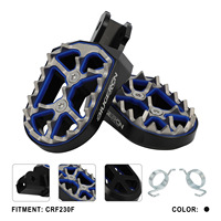 Repose-pieds CNC double couche pour Surron Talaria CRF230F, antidérapants, résistants à la rouille, pour moto tout-terrain