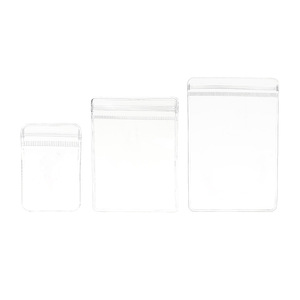 Jewelry Bag Transparent Portable Storage For Earrings Necklaces <b>Bracelets</b> Rings Soft Plastic Organizers 1-3L Capacity - Product Image 5