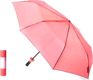 Fully-Automatic Pongee <b>Windproof</b> <b>Umbrella</b> 103cm Open Diameter Alloy Handle Glass Fiber Ribs Custom Logo - Product Image 2