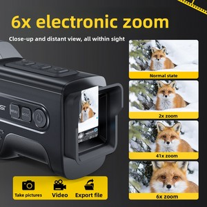 FNIRSI NVS-20 Monocolo per Visione Notturna a Infrarossi 4K Full-Color ad Alta Definizione, Piccolo e Portatile per Imaging Ottico Notturno all'Aperto - Product Image 4