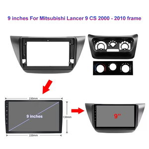 Autoradio Android 12 Quad Core 9 pouces pour Mitsubishi Lancer 9 <span class=keywords><strong>Cs</strong></span> 2000 - 2010 Android Auto Carplay 2 Din Lecteur DVD de voiture - Product Image 2