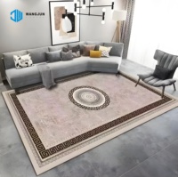 Luxus Design Fuß matte gedruckt moderne 3d große Teppiche und Wohnkultur für Wohnzimmer maschinell hergestellte Teppiche für Schlafzimmer