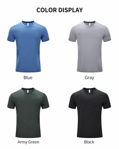 Custom Brands <b>Men</b> Technical Workout Performance Tee Lightweight Breathable Mesh Back Gym Running Dry Fit Training <b>Shirt</b> - Product Image 3