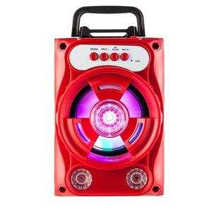 ลําโพงบลูทูธคาราโอเกะแบบพกพากลางแจ้งไฟ LED <span class=keywords><strong>ซับ</strong></span>วูฟเฟอร์ลําโพงไร้สาย - Product Image 5