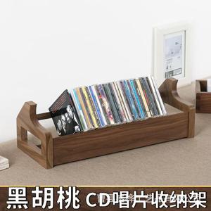 Wooden Desktop <b>Cd</b> <b>Rack</b> Minimalist Design <b>Storage</b> For Home Office Use - Product Image 5