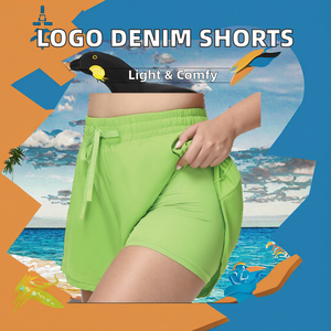 Shorts de Mezclilla de Playa para Hombre, Marca Privada, Logotipo Personalizado, Alta Calidad, Talla Grande, 100% Algodón, Ropa Urbana, Temporada de Otoño, Combinación Perfecta - Product Image 2